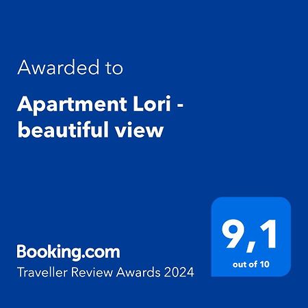 Apartment Lori - beautiful view Fiume Esterno foto